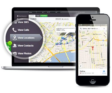 Orten sie Ihr Handy via GPS metergenau und 24/7 mit unserer Software